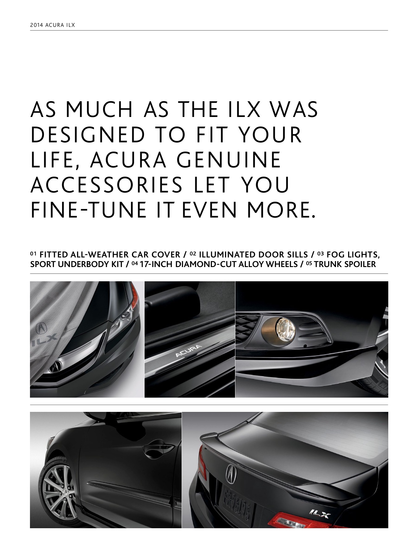 2014 Acura ILX Brochure Page 26